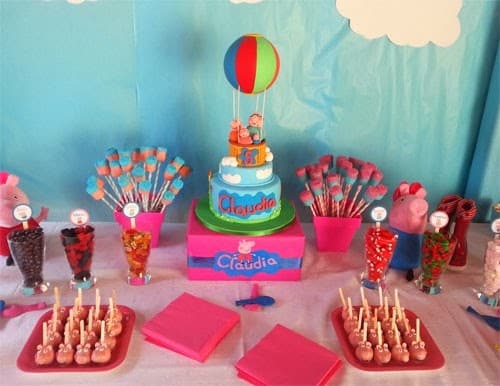100 Ideias para festa Peppa Pig