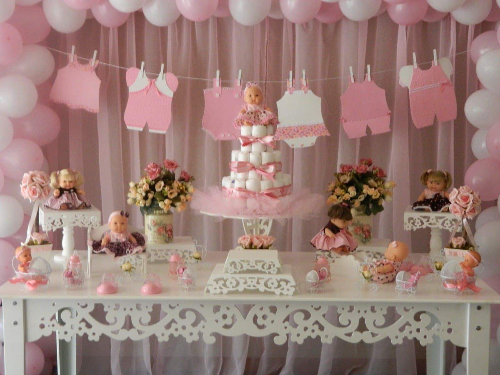 Dicas Decoração para o Chá de Bebê Decoração Chá Bebe