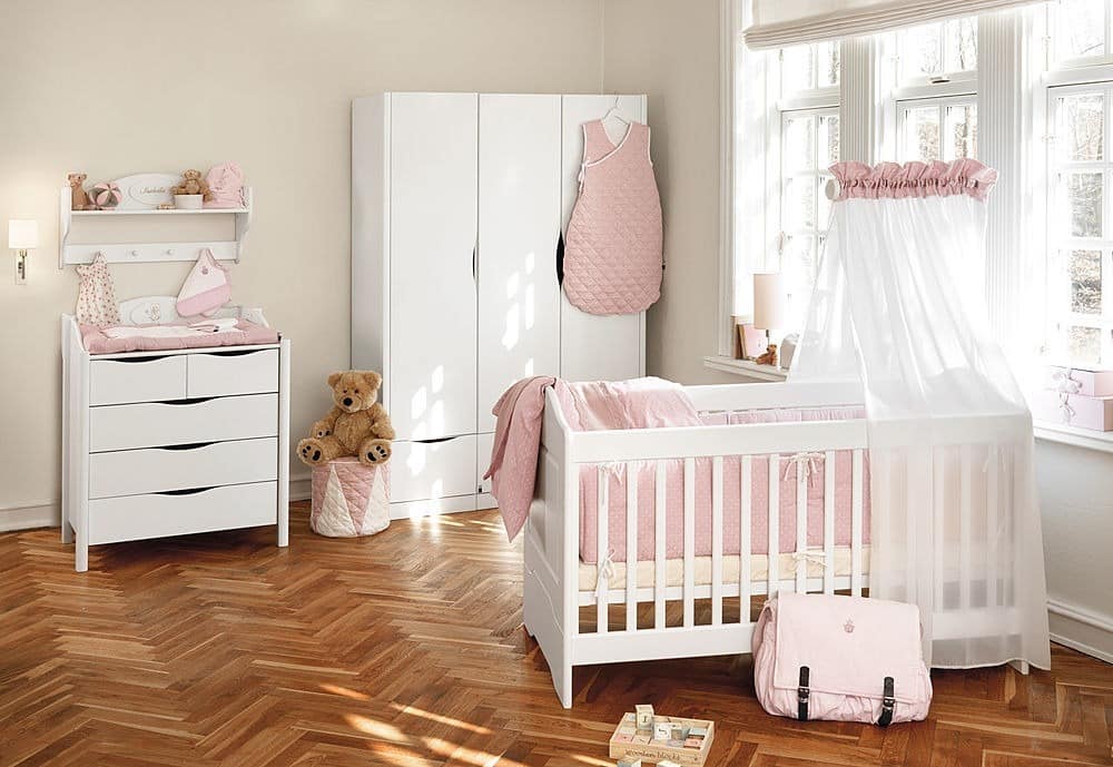 Decoração de quarto de bebê feminino imagem
