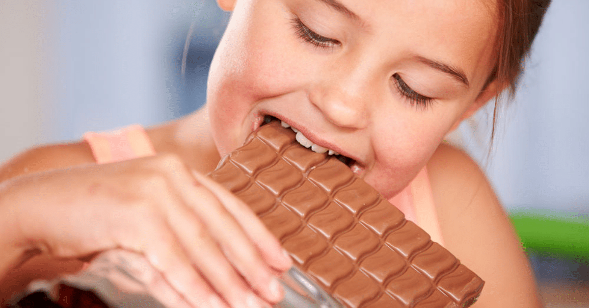 a partir de que idade as criancas podem comer chocolate