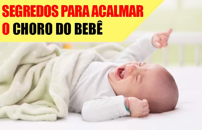 acalmar choro bebe