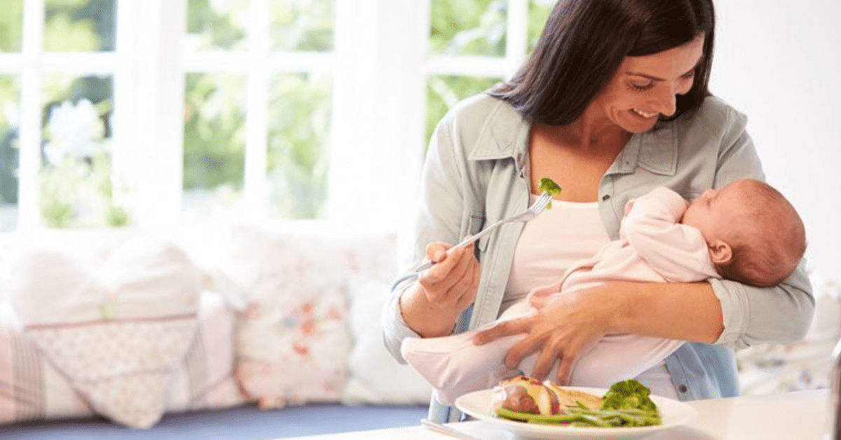 alimentacao da mae durante a amamentacao