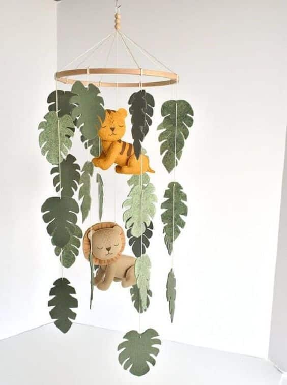 decoracao de quarto com tema safari 12