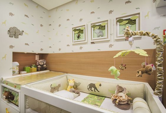 decoracao de quarto com tema safari 20