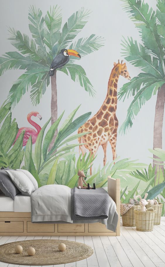 decoracao de quarto com tema safari 3