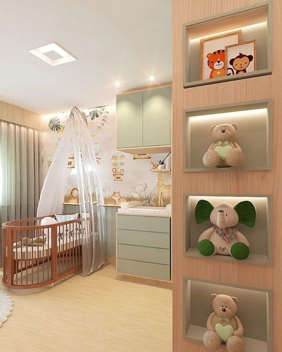 decoracao de quarto com tema safari 7