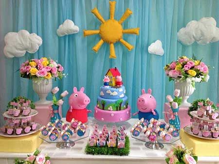 decoracao festa pegga pig 1
