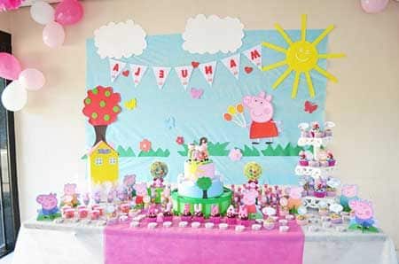 decoracao festa pegga pig 2