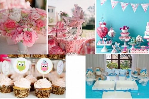 decoracao para cha de bebe