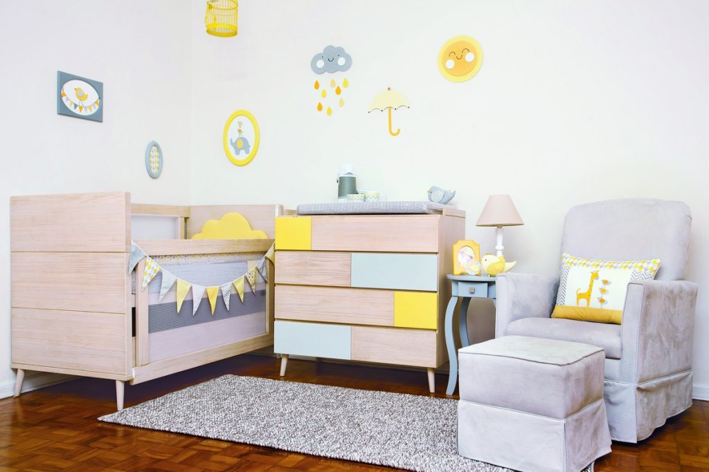 decoracao quarto bebe comoda