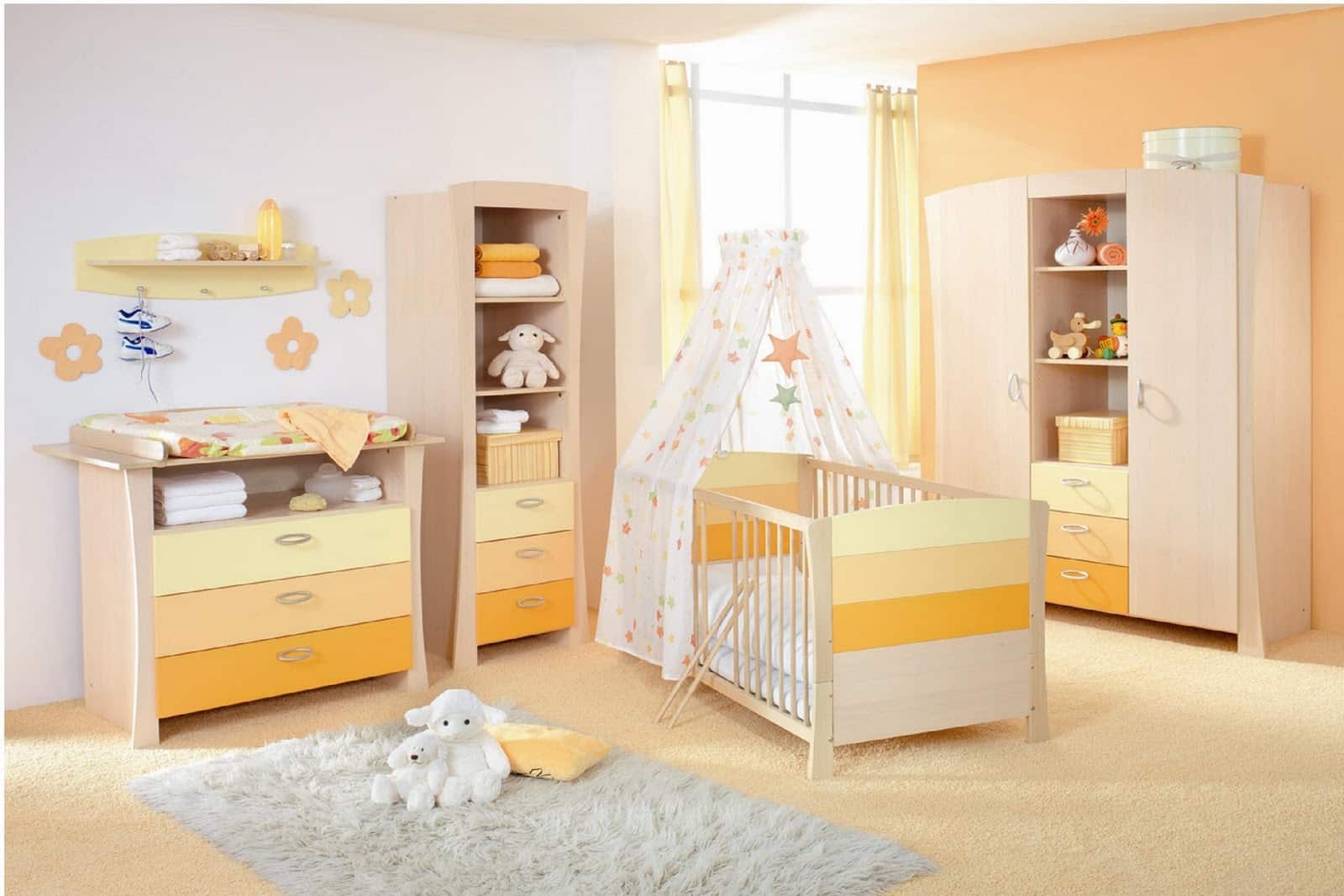 decorar-quarto-bebe-amarelo
