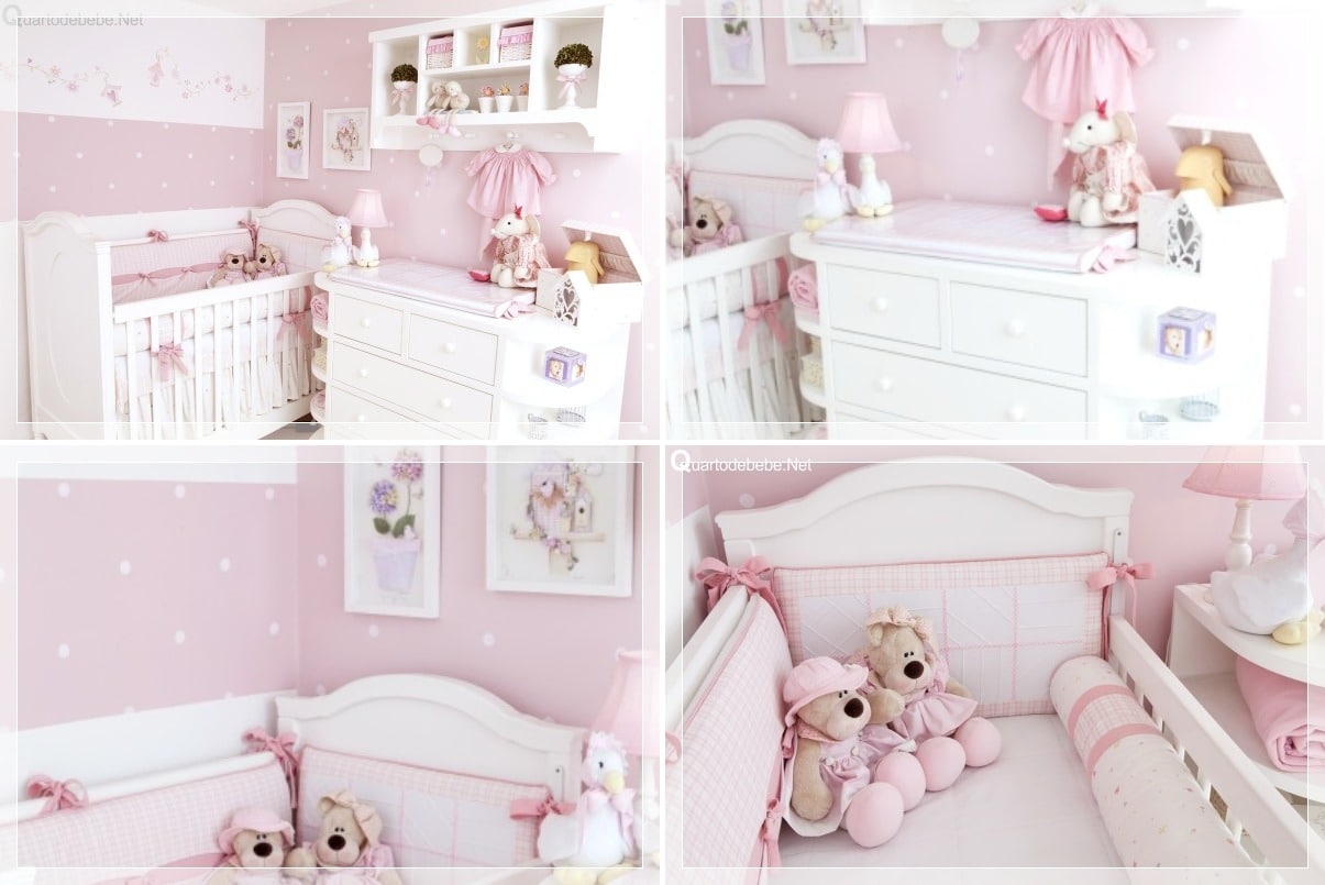 decorar quarto de bebe menina