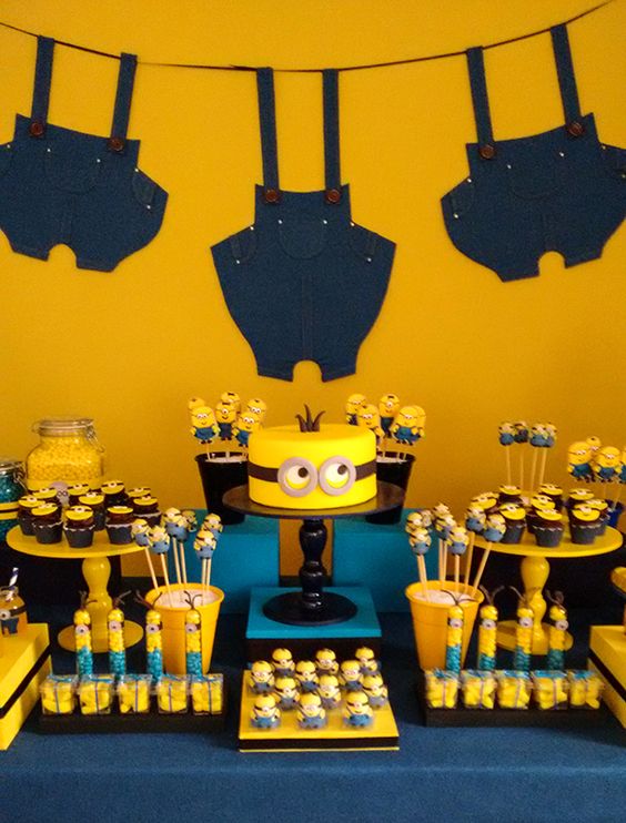 festa minions ideias