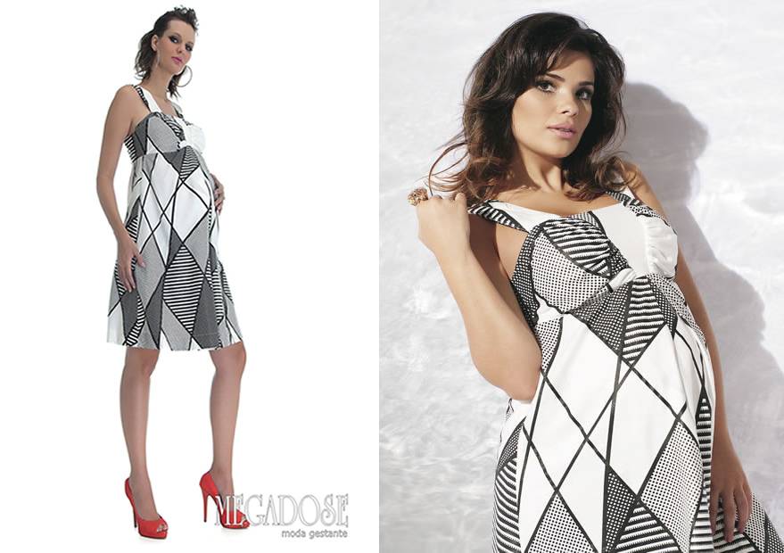 foto vestido de festa para gravidas