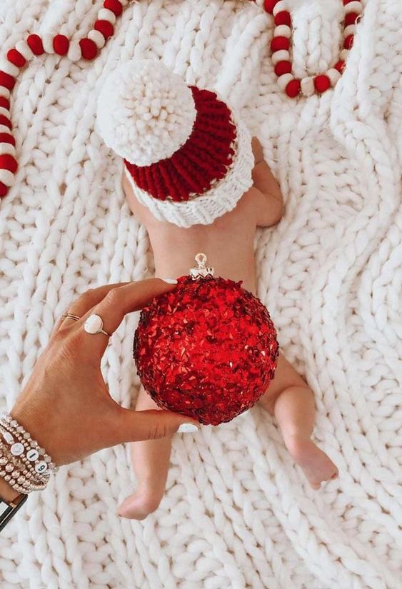 ideias para fotografar o seu bebe neste natal 11