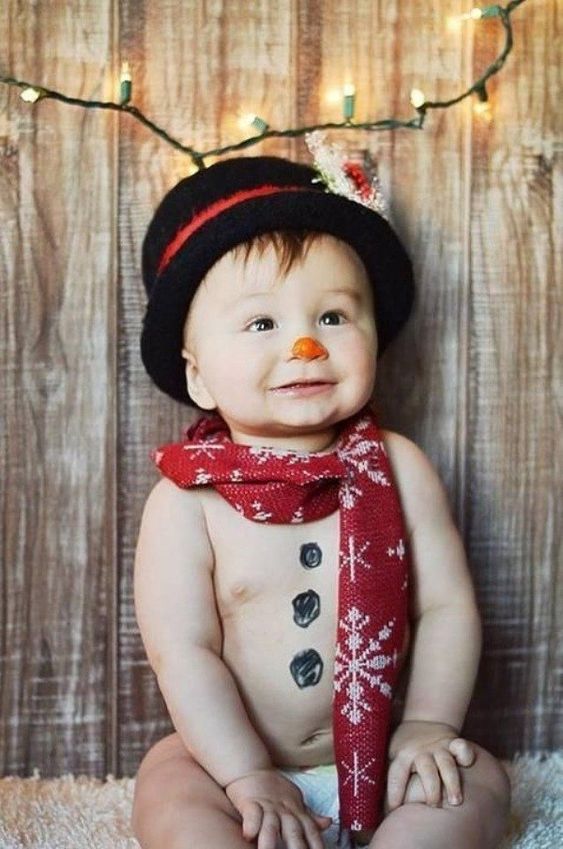 ideias para fotografar o seu bebe neste natal 7