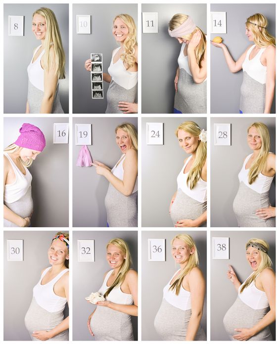 ideias registar crescimento barriga gravida 4