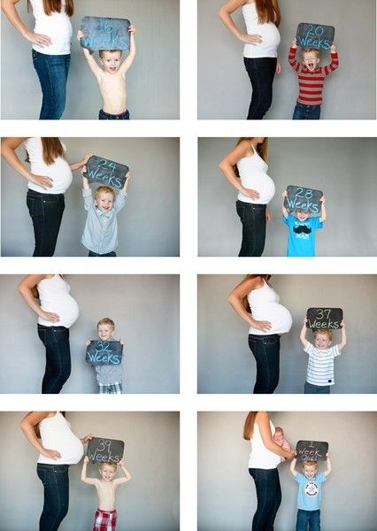 ideias registar crescimento barriga gravida 9
