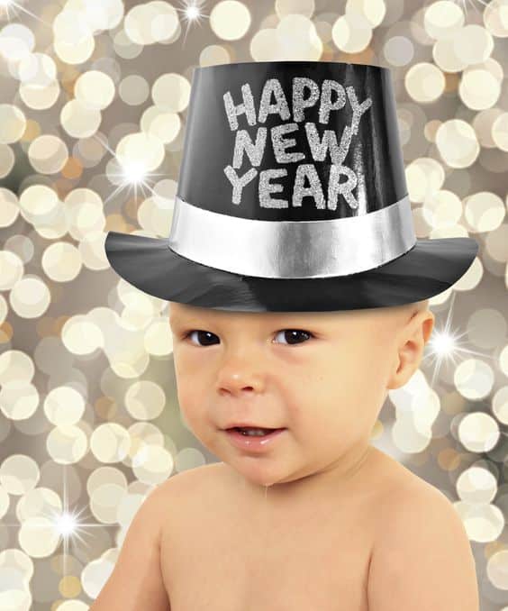 primeiro reveillon bebe