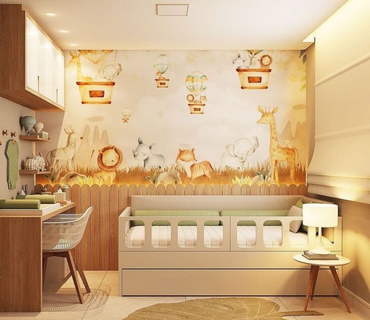 quarto bebe tema selva 4