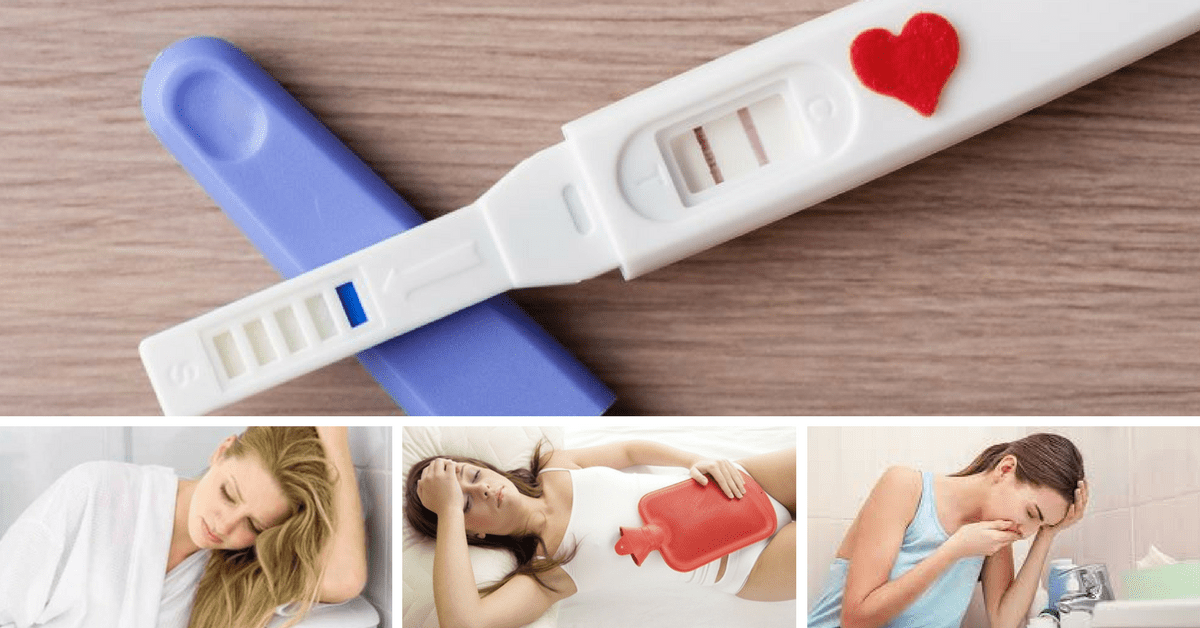 sintomas gravidez antes atraso