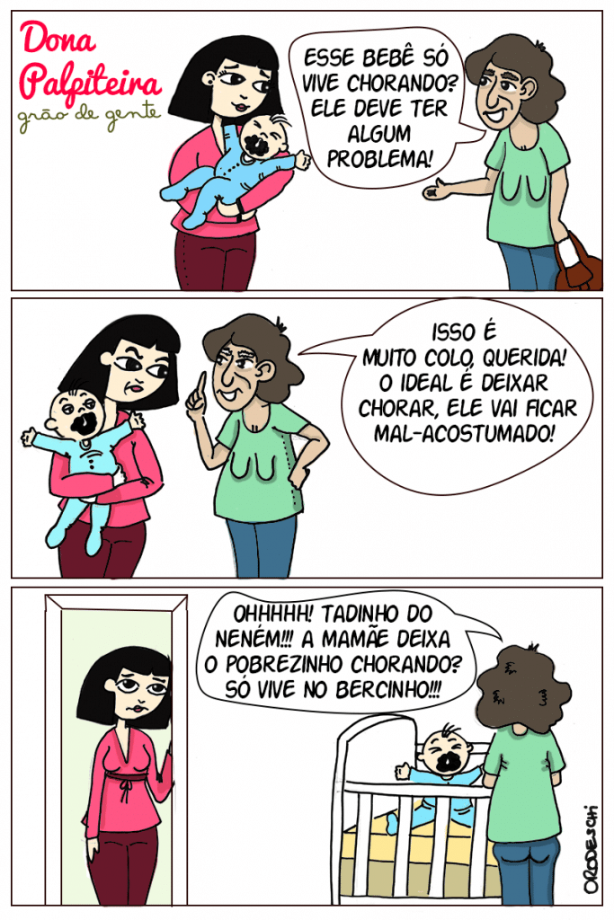 tirinha dona palpiteira