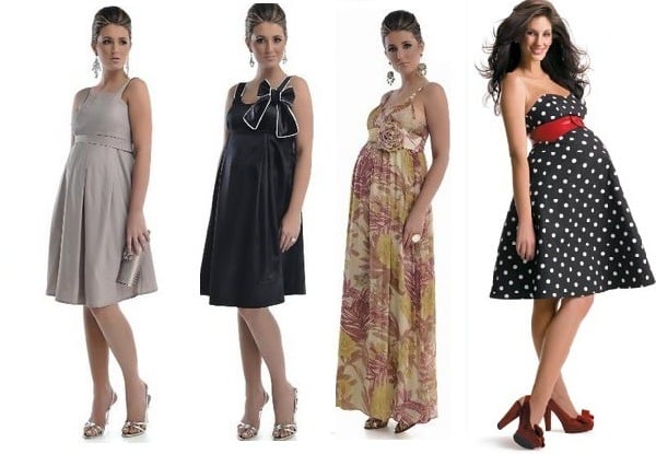 vestidos de festa para gestantes